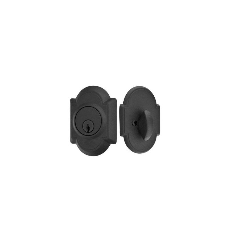 #11 Single Cylinder Deadbolt Medium Bronze Finish, Flat Black Bronze