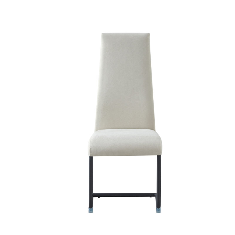 Poquoson Upholstered Dining Chair, Beige