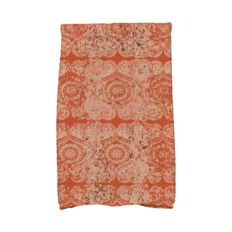 Débarbouillette Harrel, Orange / rouille
