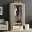Sufy Octave 2 Door 1 Drawer Wardrobe-45027127