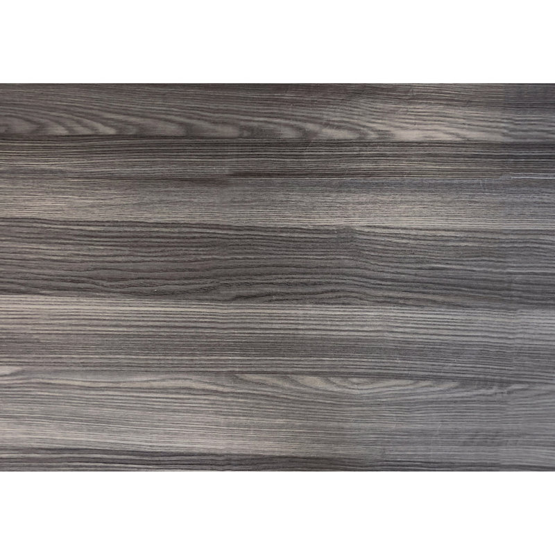 Table de chevet en stratifié gris avec garde-robe - Garde-objets essentiels à portée de main. Table d'appoint pour le bureau, fonctionnelle et élégante.