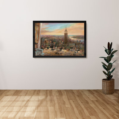 Une vue de New York par Ruane Manning - reproduction de cadre photo