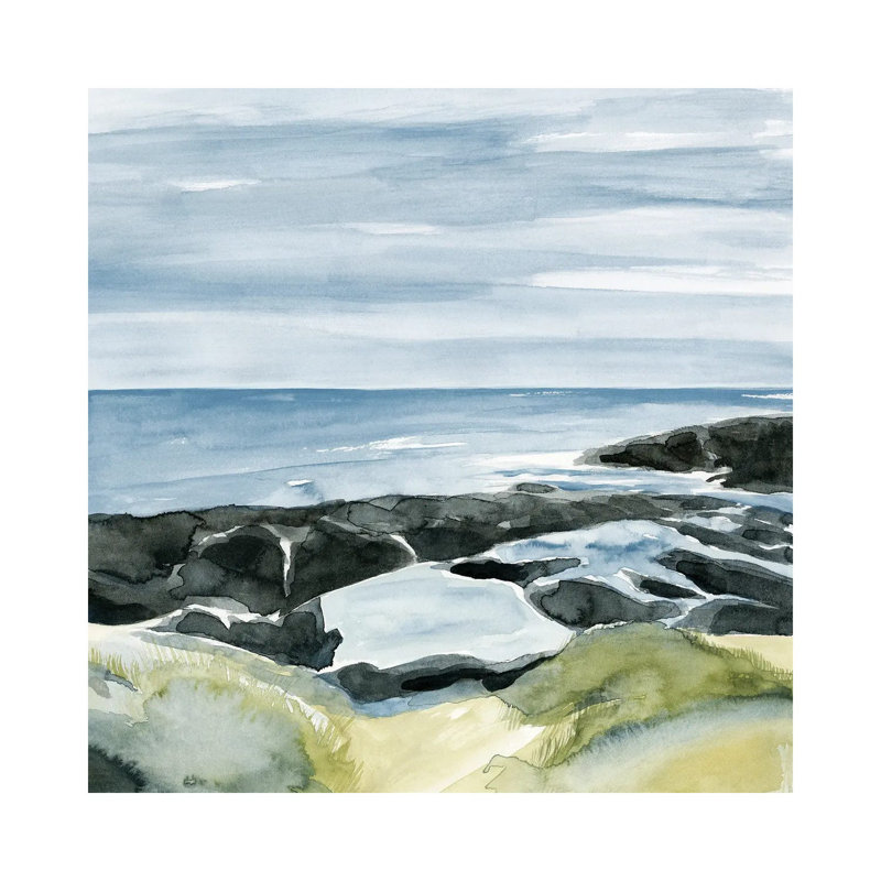 Coastal Blue I by Annie Warren - Wrapped Canvas Print, 66.04 cm H x 66.04 cm W x 3.175 cm D