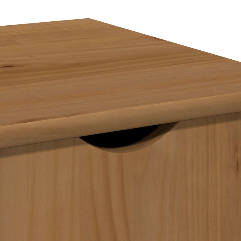 File Cabinet, Honey Brown