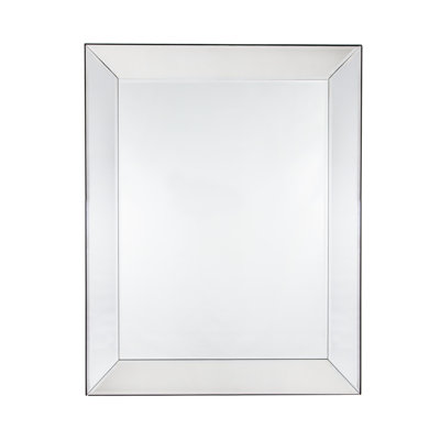 Noelle Glass Flat Wall Mirror