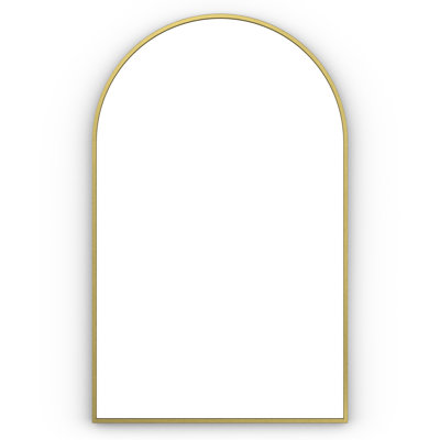 Casmalia Metal Flat Wall Mirror