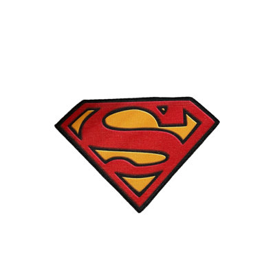 Superman Logo Patterned Carpet
