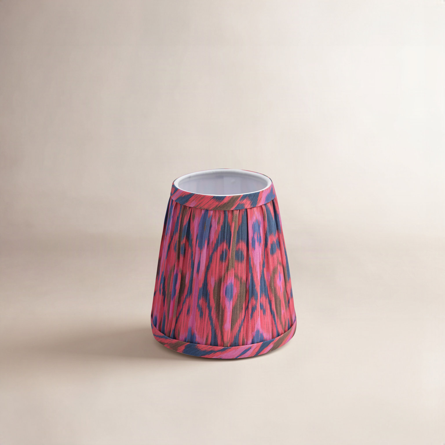 Empire Hardback Sconce Lamp Shade, Pink/Red/Blue