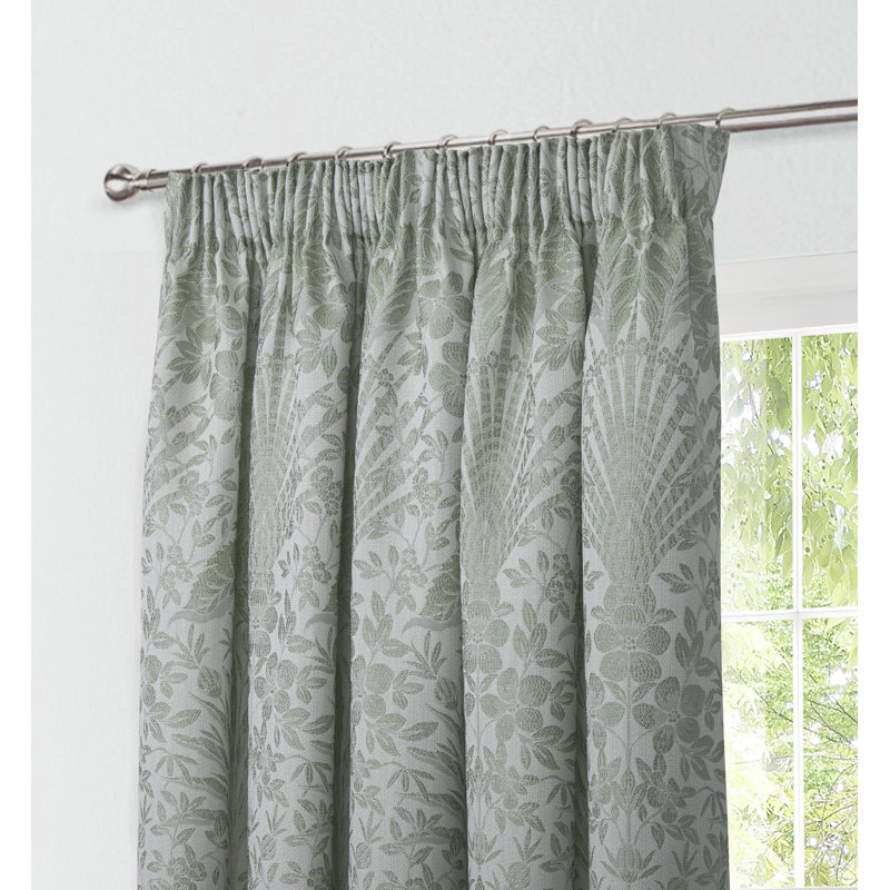 Schroeder Room Darkening Curtain Pair, 168cm W x 168cm D