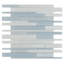 11.8" x 12.2" Glass Mosaic Tile-1856710033