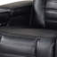 Canapé inclinable électrique en cuir 85,5 po avec table rabattable et 2 porte-gobelets-1332646424