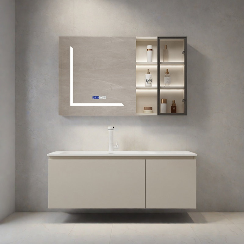 Armoire de salle de bain de style européen minimaliste