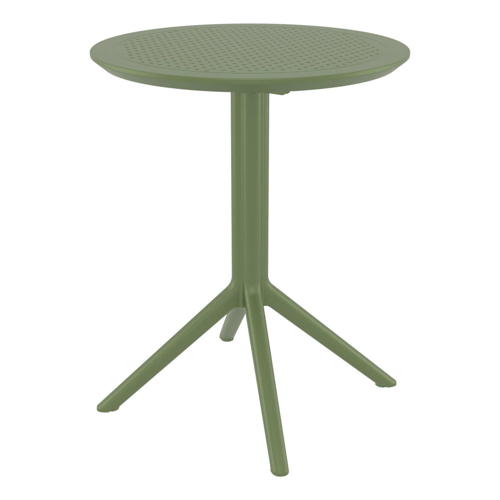 Farrah 24'' Round 2-Person Bistro Set, Olive Green