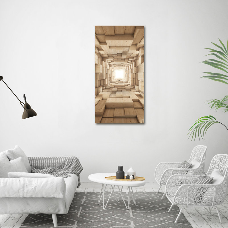 Colourful Fabrics - Wrapped Canvas Print