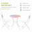 2 - Person Patio Dining Set with Round Table