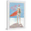 Surfboard And A Tree - Single Picture Frame Painting-102162896