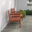  Wooden Love Seat