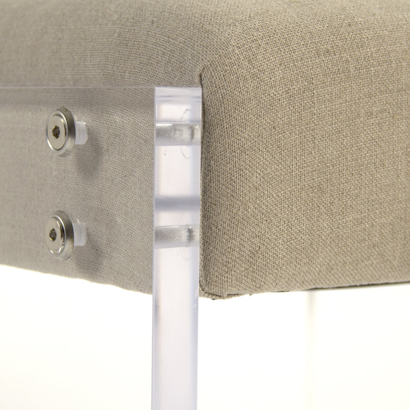 Zentique Addie Vanity Stool - Thumbnail 3