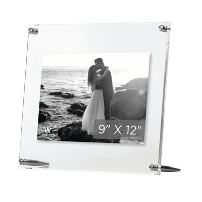 Acrylic Bevel Tabletop Float Frames