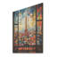 Cubic Paris Window View Elegant Sunset II - City Paris sur impression sur bois-26048221
