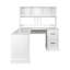 Bureau d'ordinateur à domicile avec huche-575341321