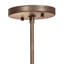 3 - Light Semi Flush Mount