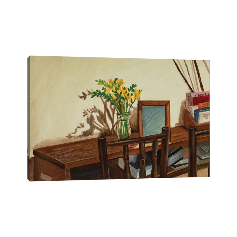Freesia In Spring, Does Not Apply, 45.72 cm H x 66.04 cm W x 1.905 cm D