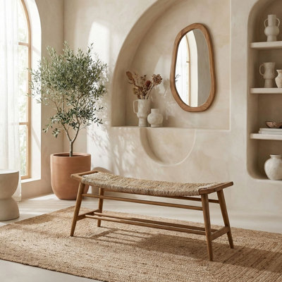 Banc en bois massif Stockholm