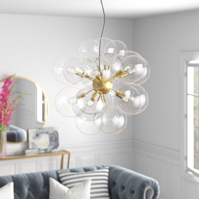 Lustre sphérique spoutnik 6 lumières Luisa