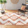Demartino Southwestern Orange/Ivory Area Rug