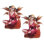 "Figurine de fée de feu avec dragon" ICE ARMOUR 10 "H" avec 2 pièces "