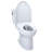 WASHLET 1.28 GPF S7 Elongated Floor Mounted 91 lbs Weight Two-Piece Toilet (Seat Included)