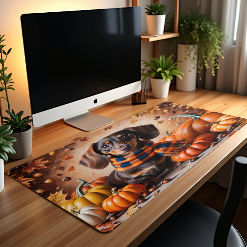 Polyester Desk Pad, 23.6x13.8
