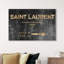 Panneau de signalisation de Saint Sulpice - art textuel sur toile-51239957-51239959