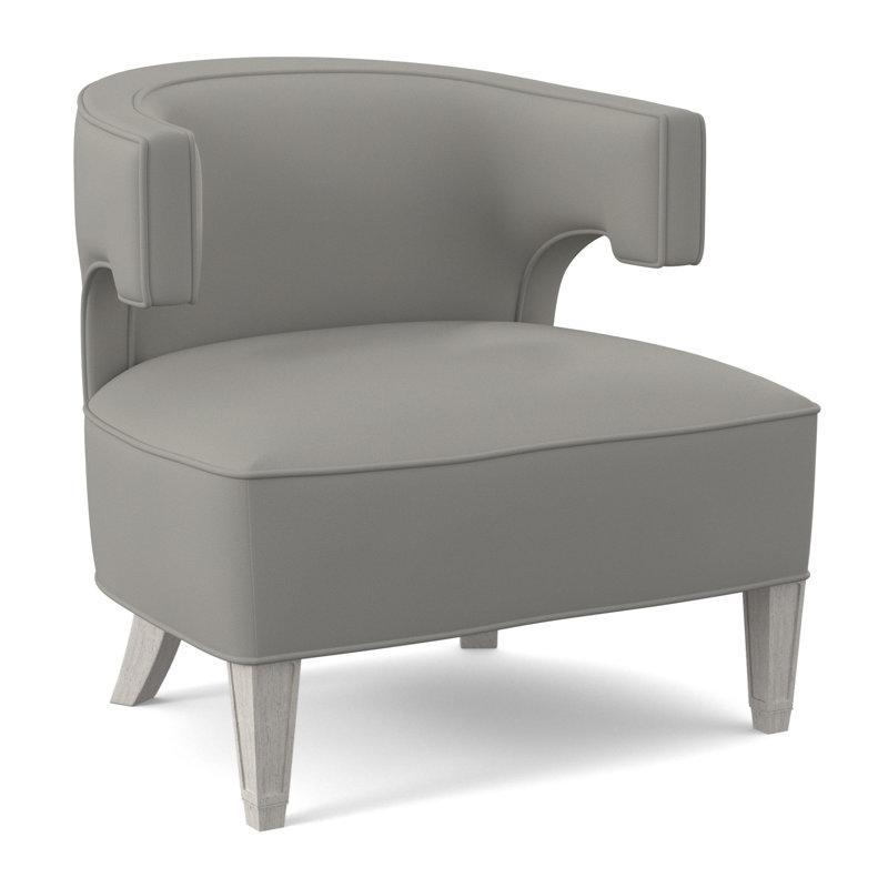 Chaise Laurel, Bisque, 100 % polyester ivoire pétillant