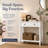 Lund 32" Wide Wooden Rectangular Entryway Console Sofa Table With 1 Drawer And 1 Shelf-1469986355