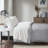 1500 Thread Count White Cotton Blend 4-Piece Queen Sheet Set-23509406-23509412