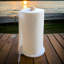 Porte-serviettes en papier sur pied