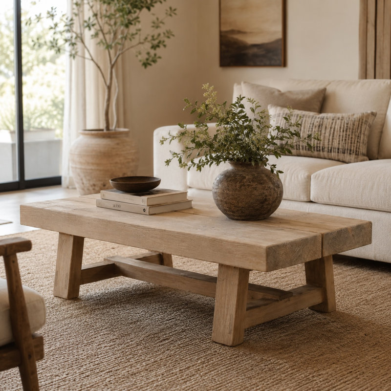 Solid Wood Coffee Table