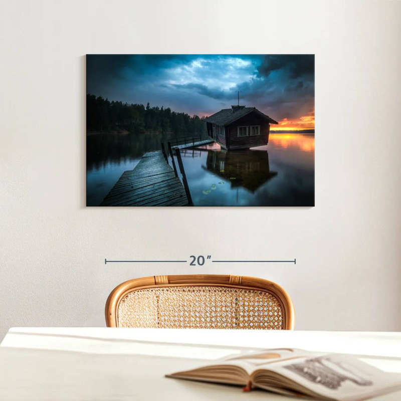 Sauna ivre en Finlande, H 16 po x l 24 po