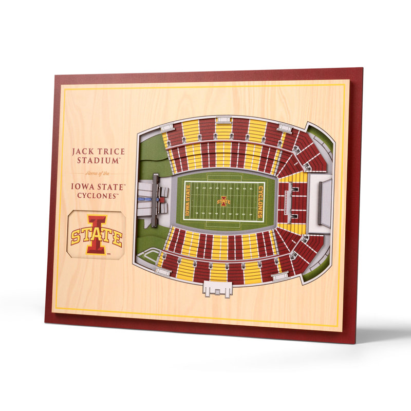 Handmade Wall Decor, Iowa State Cyclones