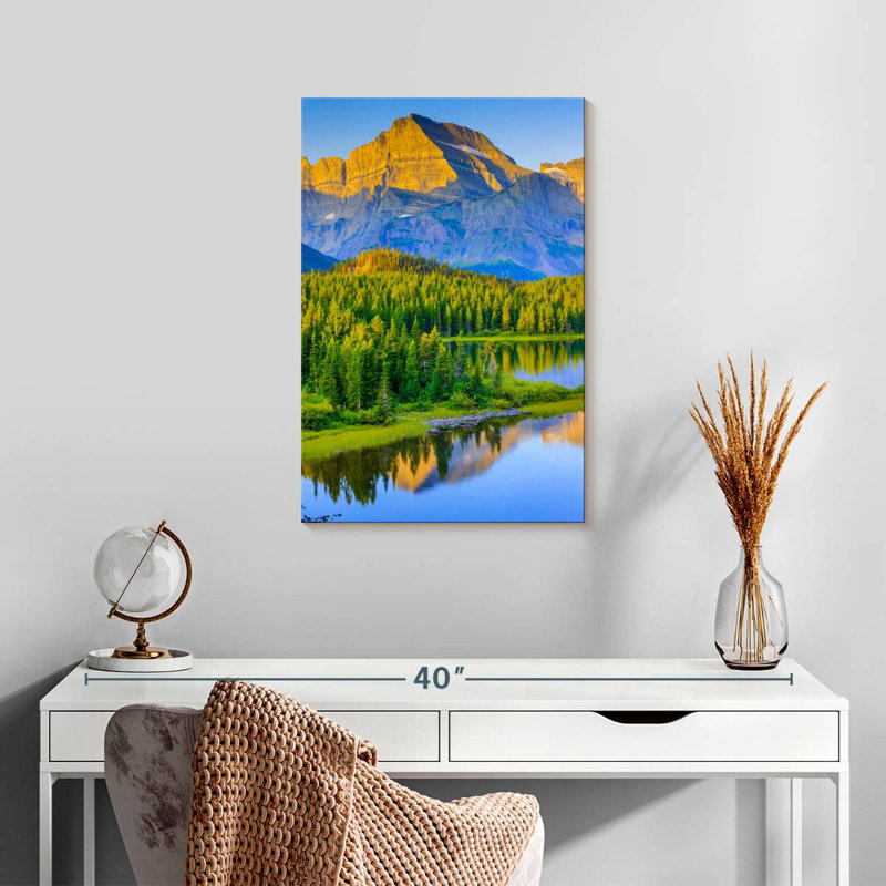 Alvord Swiftcurrent Lake, 24" H x 16" W