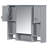 Bathroom Wall Cabinet With Mirror-1365759902