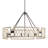 6 - Light Dimmable Drum Chandelier-1738496633