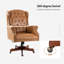 Fauteuil de direction traditionnel en simili cuir Swain-231443075