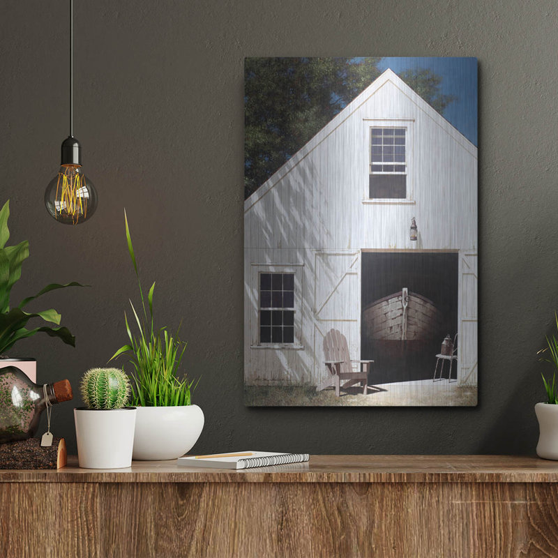 «The Barn» par Zhen-Huan Lu, H 16 po x l 12 po