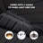 PURPLE LEAF Hardtop Grill Gazebo for Patio Aluminum Barbeque Canopy with 24 Clear Light Bulbs and Shelves Double Tiered Grey Outdoor BBQ Gazebo-114335412