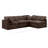 Itala Velvet L-Shaped Sectional Reversible-94482384