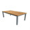 Udine Rectangular Teak Outdoor Dining Table With Umbrella Hole , 35.5'' in. W 71.4'' in. D