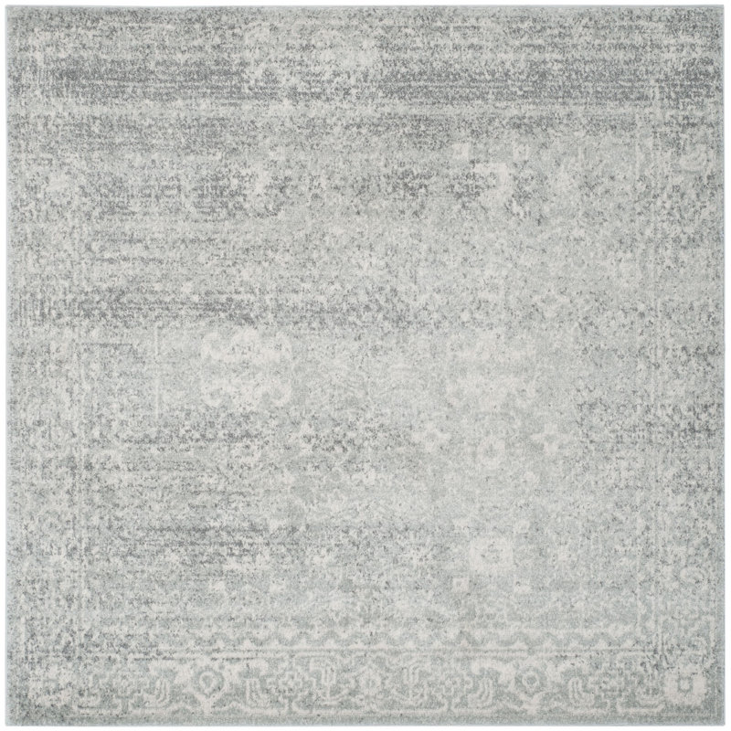 Paschke Performance Oriental Rug, Square 5'3"